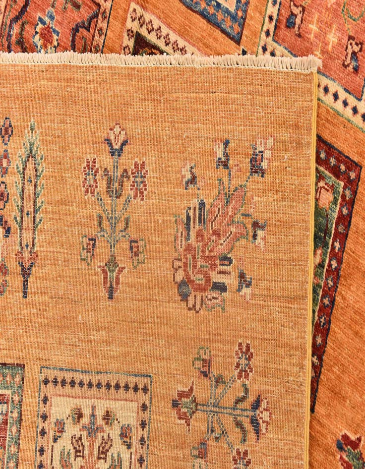 Detail image of 6' 6 x 9' 10  Hand Knotted Ariana Ziegler Rug