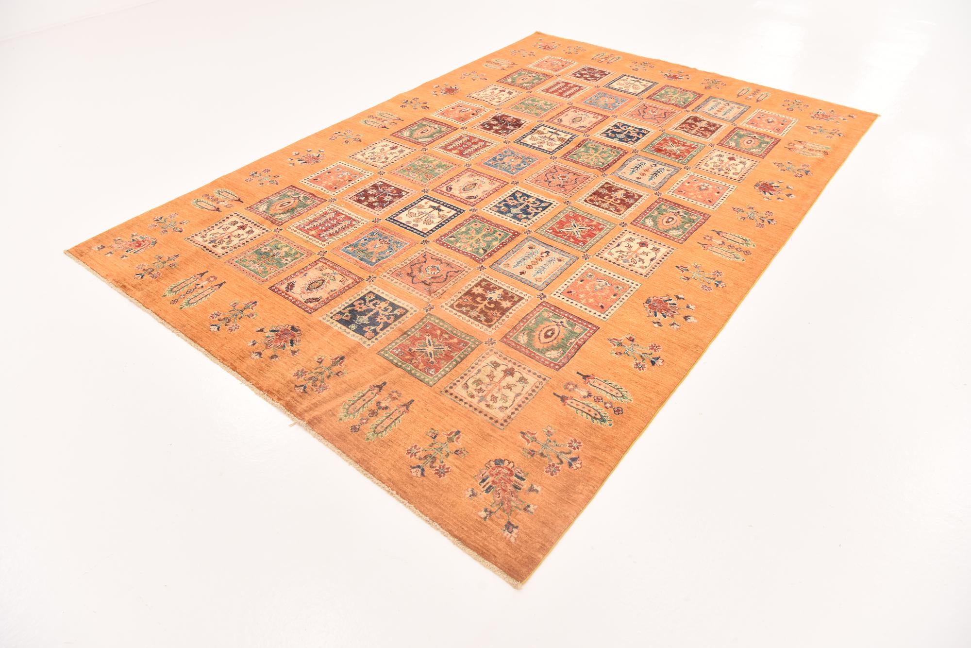 6' 6 x 9' 10 Hand Knotted Ariana Ziegler Rug
