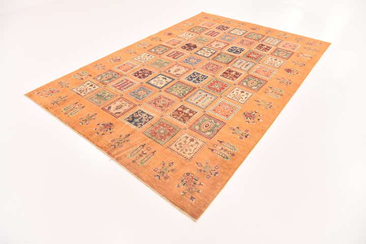 6' 6 x 9' 10 Hand Knotted Ariana Ziegler Rug