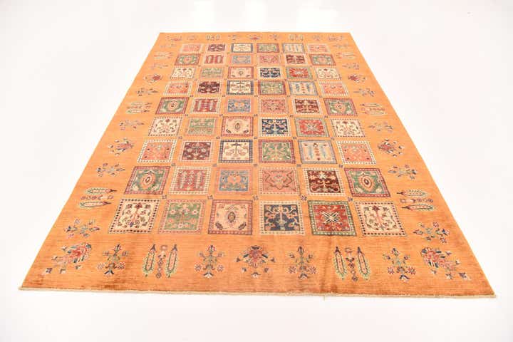 6' 6 x 9' 10 Hand Knotted Ariana Ziegler Rug