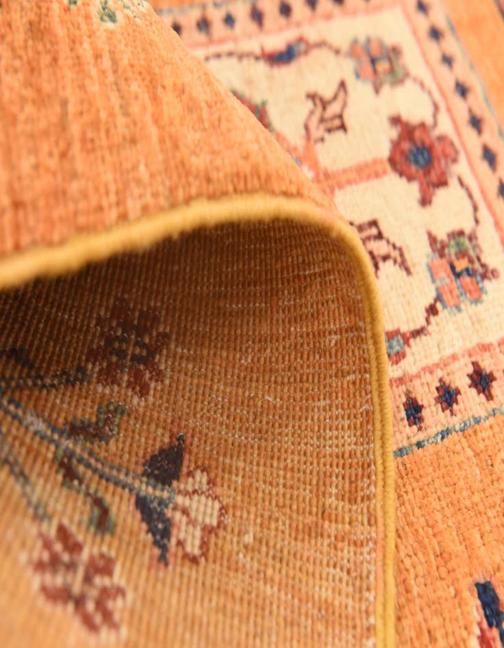 Detail image of 6' 6 x 9' 10  Hand Knotted Ariana Ziegler Rug