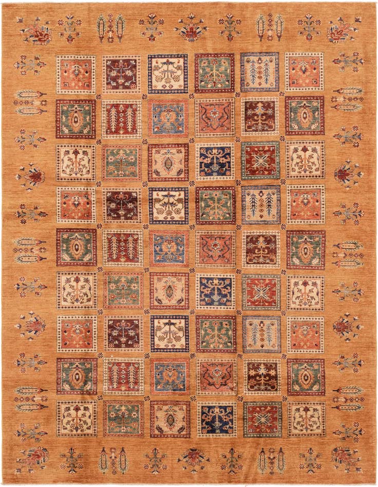 Detail image of 6' 6 x 9' 10 Hand Knotted Ariana Ziegler Rug