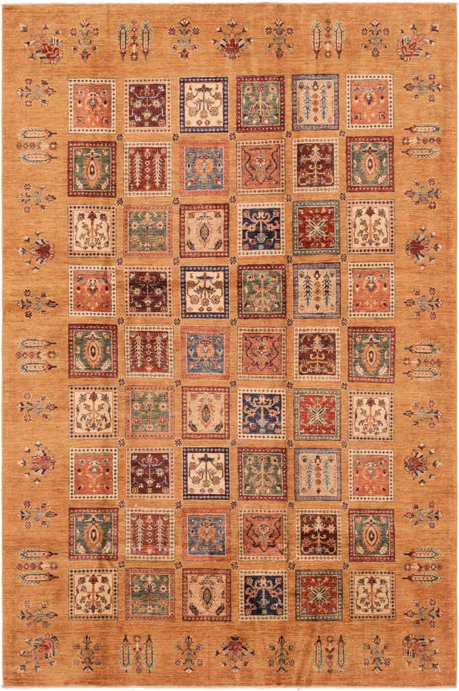 6' 6 x 9' 10 Hand Knotted Ariana Ziegler Rug