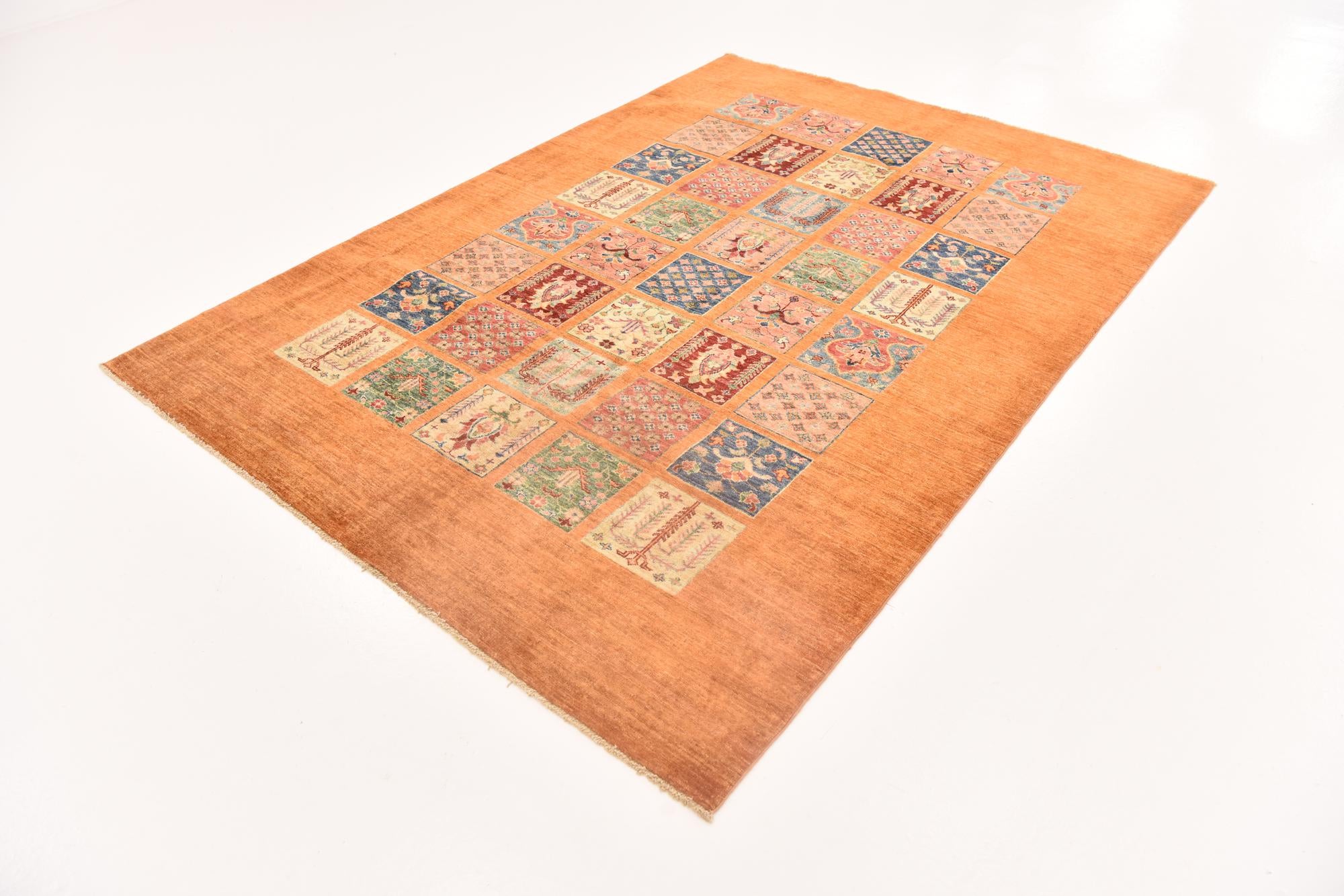 5' 9 x 7' 11 Hand Knotted Ariana Ziegler Rug