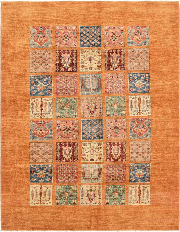 Detail image of 5' 9 x 7' 11 Hand Knotted Ariana Ziegler Rug