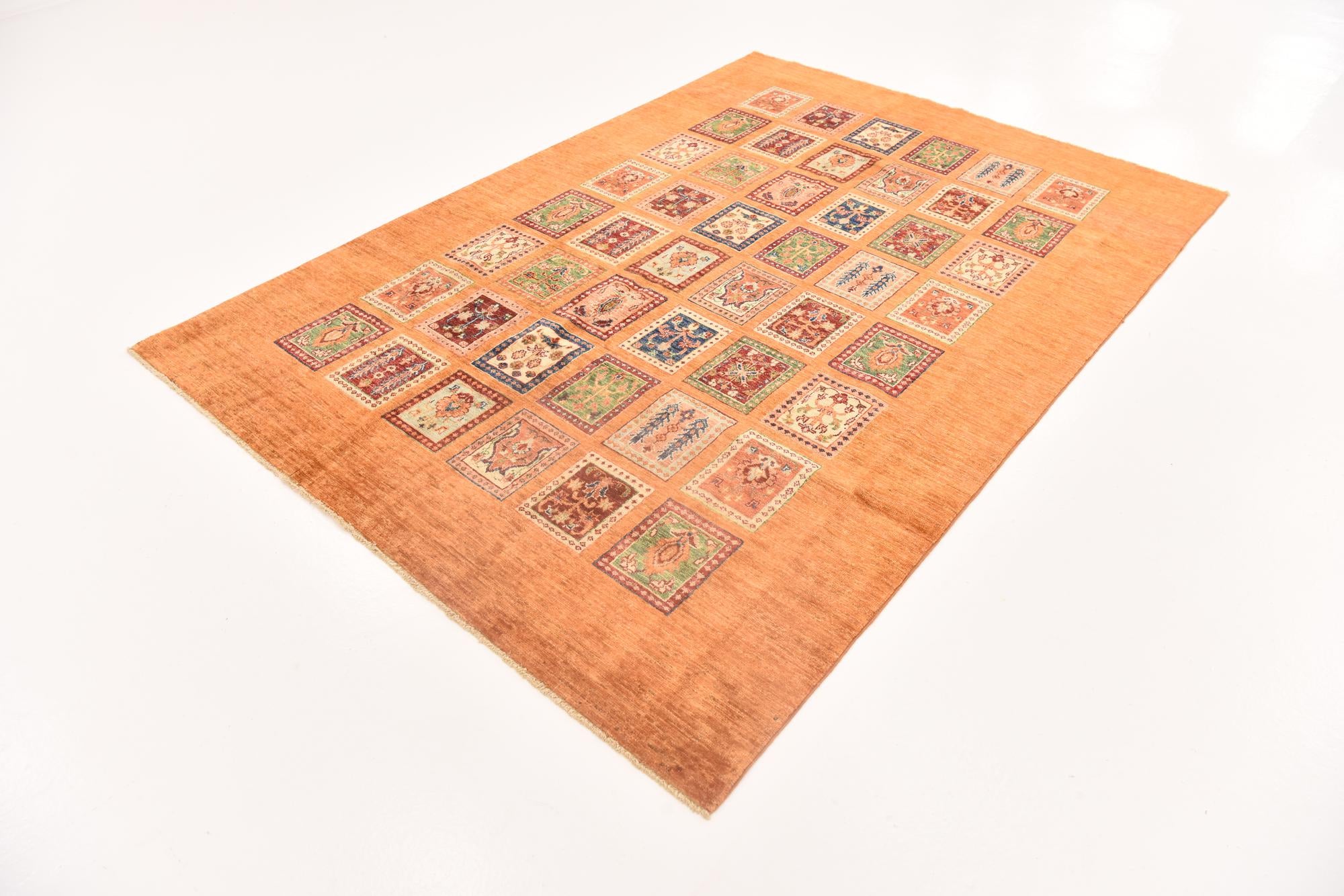 5' 9 x 8' 2 Hand Knotted Ariana Ziegler Rug