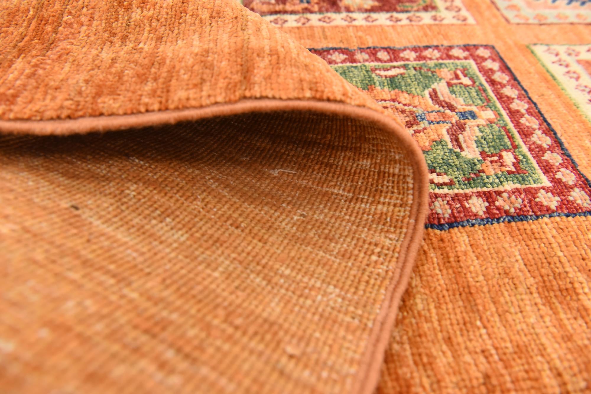 5' 9 x 8' 2 Hand Knotted Ariana Ziegler Rug