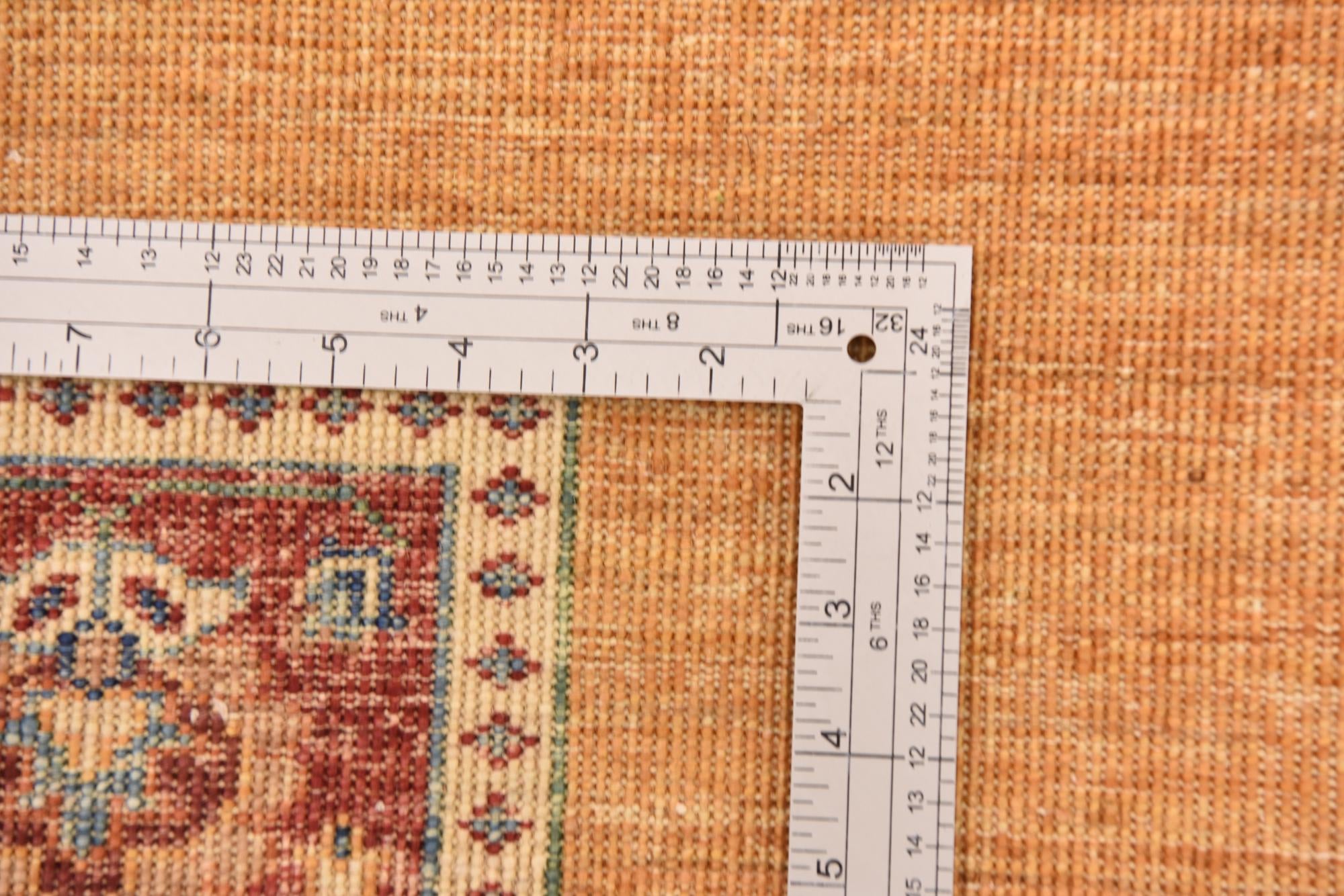 5' 10 x 7' 7 Hand Knotted Ariana Ziegler Rug