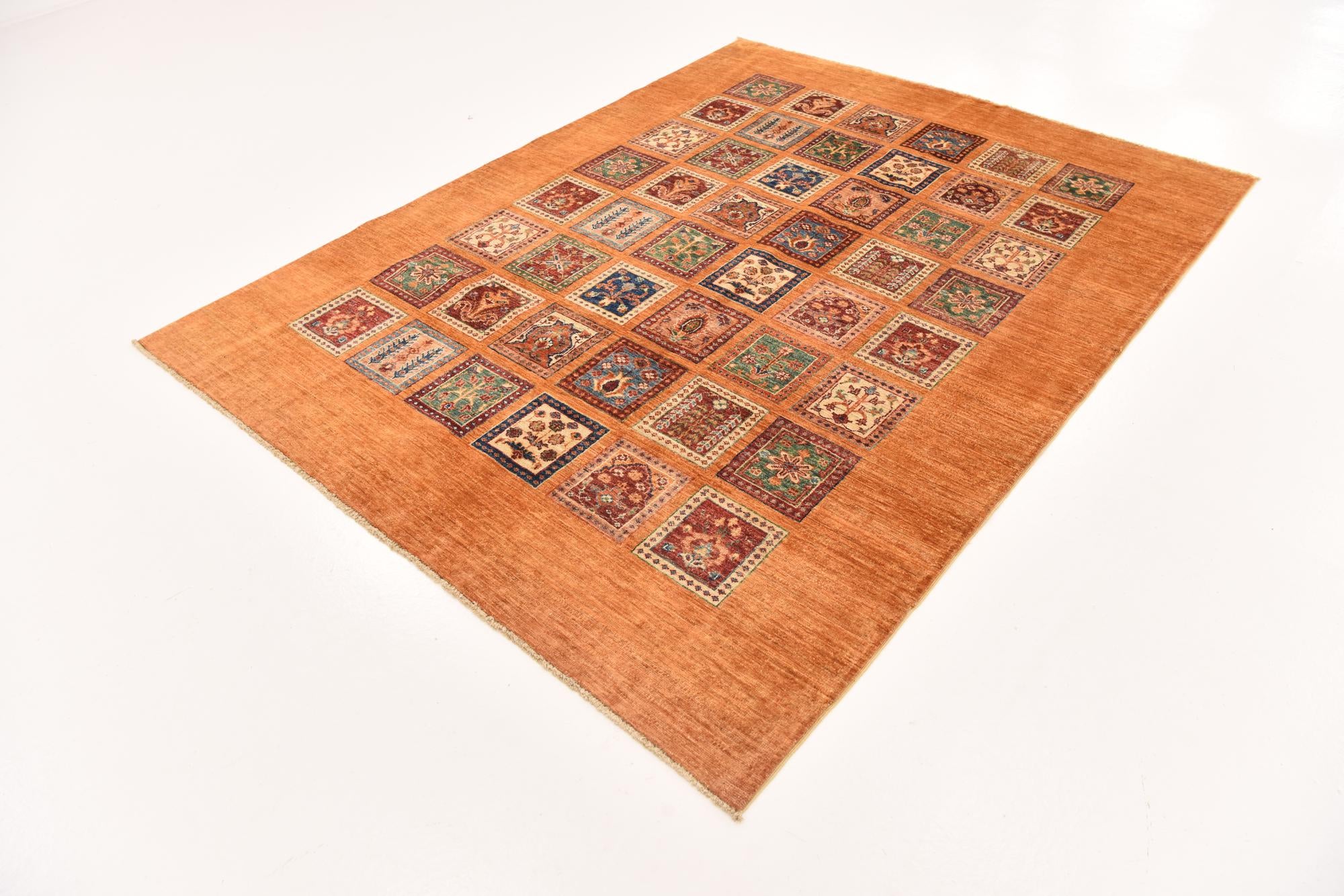 5' 10 x 7' 7 Hand Knotted Ariana Ziegler Rug