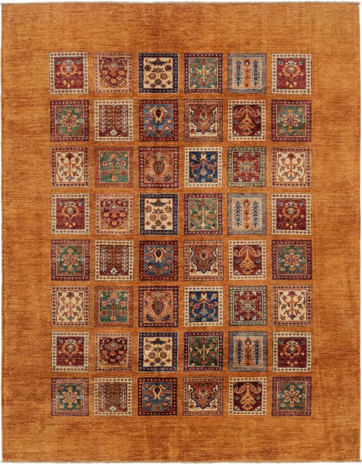Detail image of 5' 10 x 7' 7 Hand Knotted Ariana Ziegler Rug