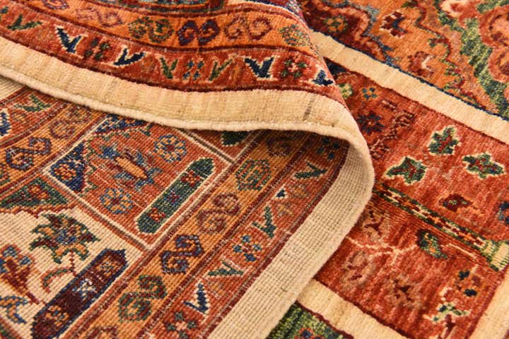 5' 8 x 8' Hand Knotted Ariana Ziegler Rug