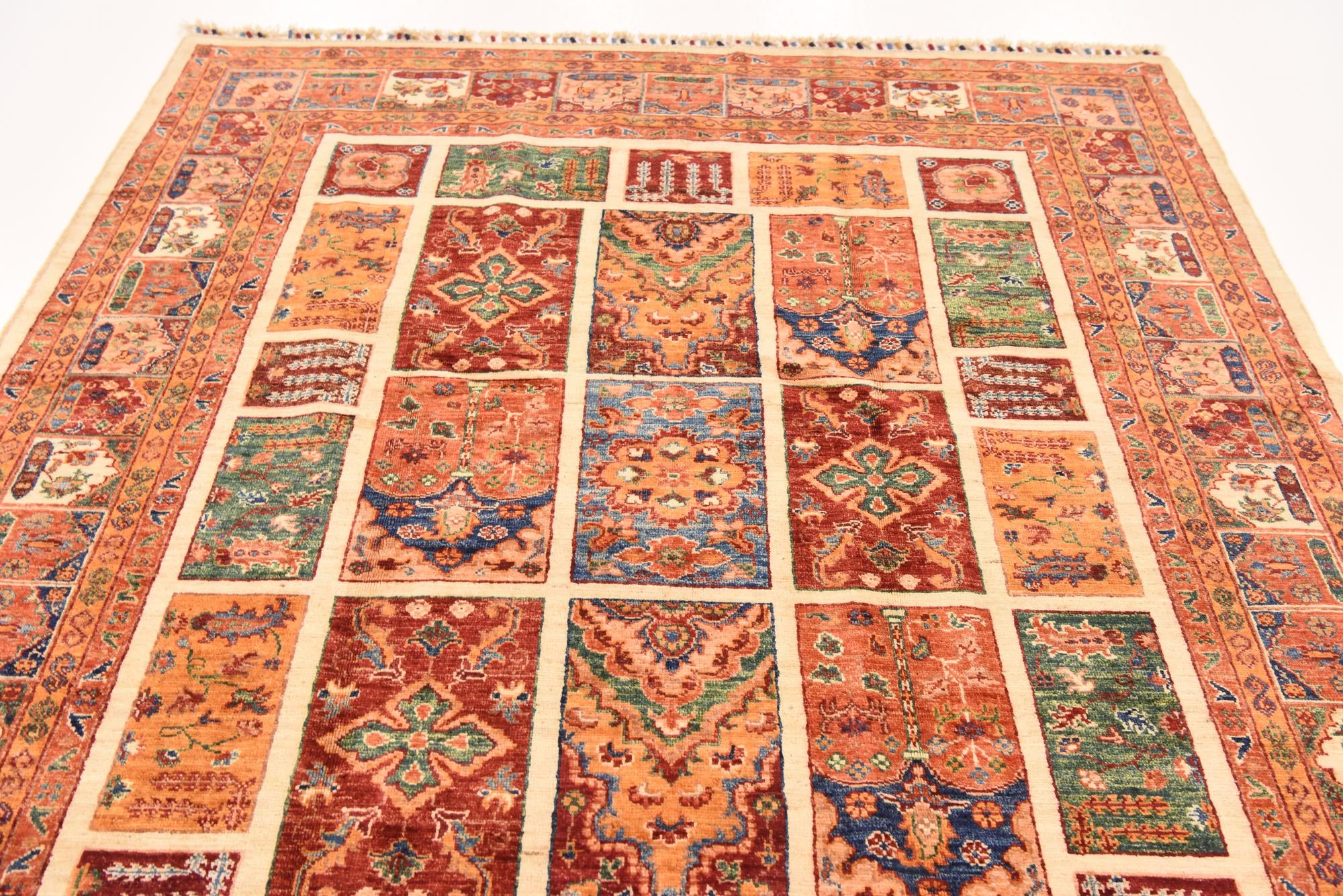 5' 8 x 8' Hand Knotted Ariana Ziegler Rug