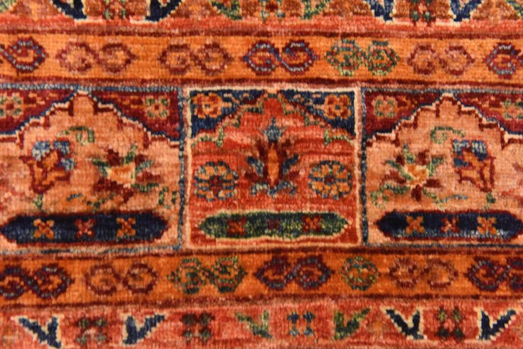 Detail image of 5' 8 x 8' Hand Knotted Ariana Ziegler Rug
