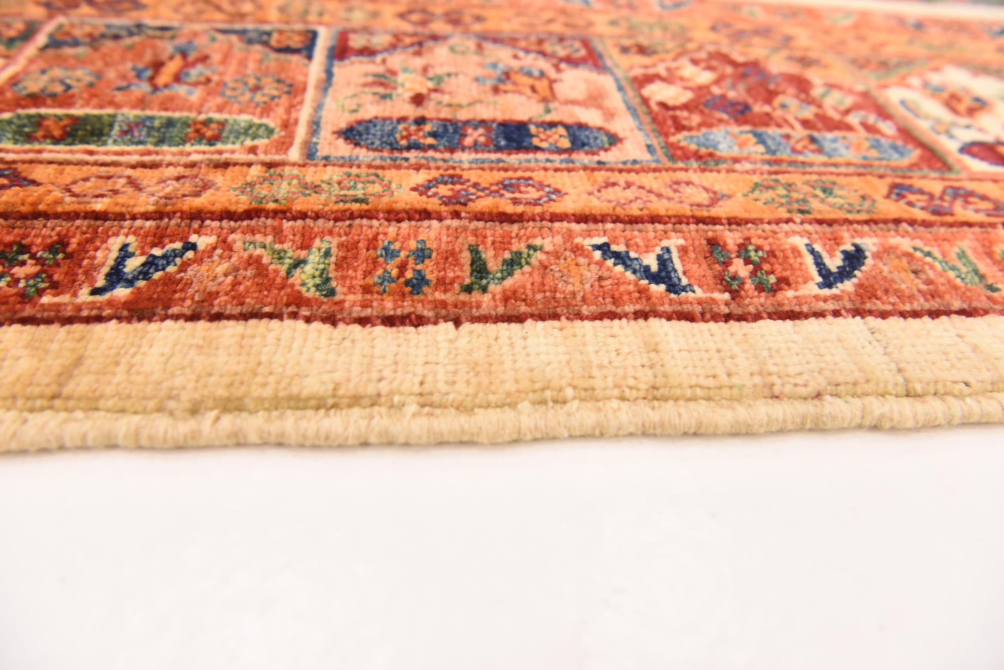 5' 8 x 8' Hand Knotted Ariana Ziegler Rug