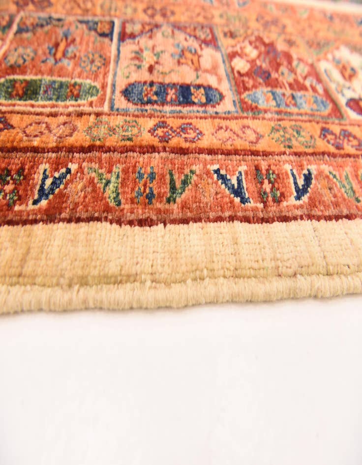 Detail image of 5' 8 x 8'  Hand Knotted Ariana Ziegler Rug