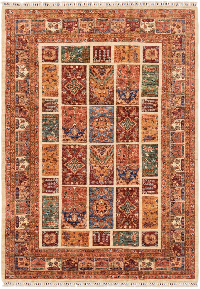 Detail image of 5' 8 x 8' Hand Knotted Ariana Ziegler Rug