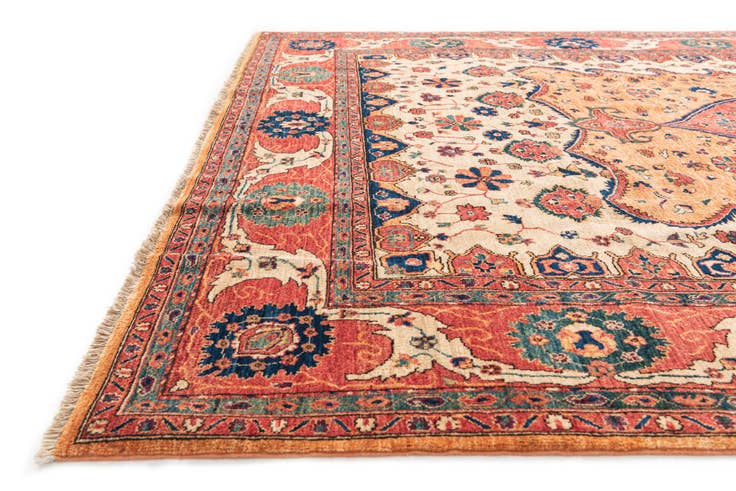 Detail image of 6' 7 x 9' 8 Hand Knotted Ariana Ziegler Oriental Rug