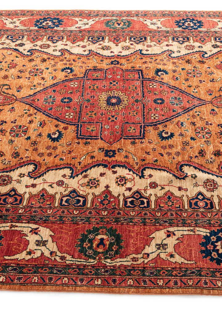 6' 7 x 9' 8 Hand Knotted Ariana Ziegler Oriental Rug
