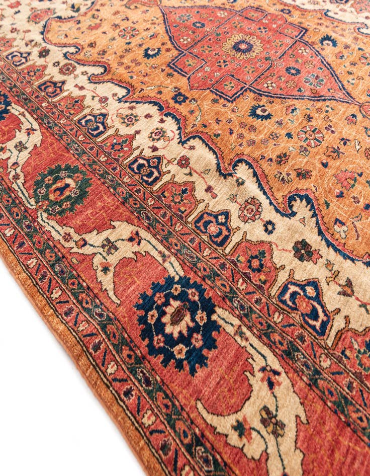 Detail image of 6' 7 x 9' 8 Hand Knotted Ariana Ziegler Oriental Rug