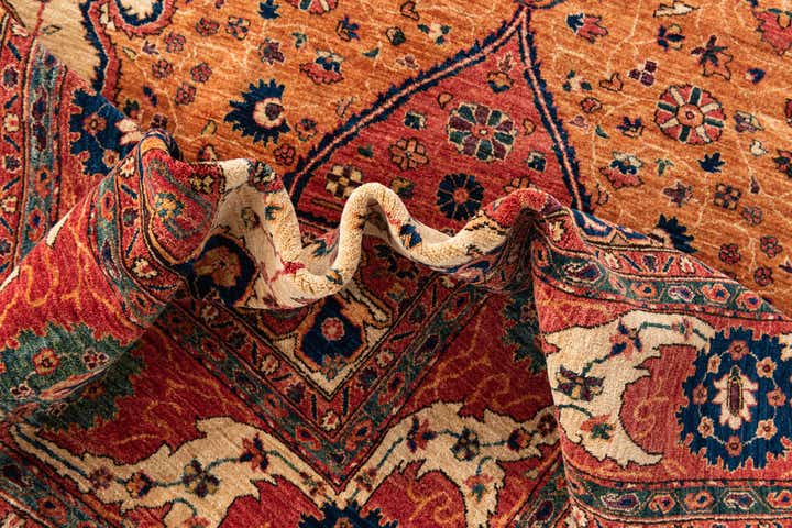 6' 7 x 9' 8 Hand Knotted Ariana Ziegler Oriental Rug