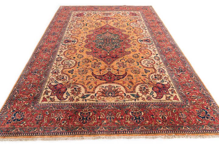 6' 7 x 9' 9 Hand Knotted Ariana Ziegler Oriental Rug