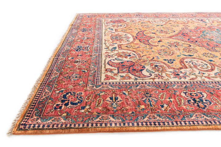 6' 7 x 9' 9 Hand Knotted Ariana Ziegler Oriental Rug