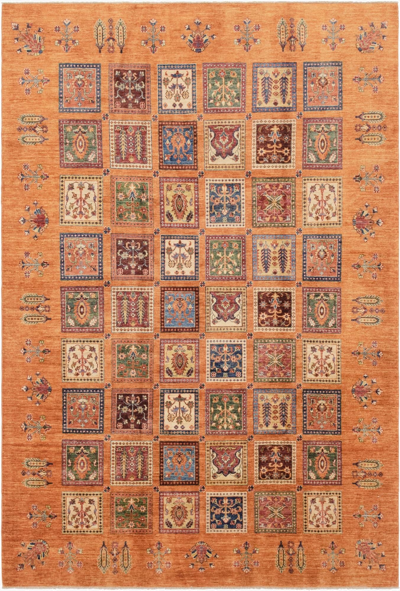 7' x 10' 5  Hand Knotted Ariana Ziegler Rug