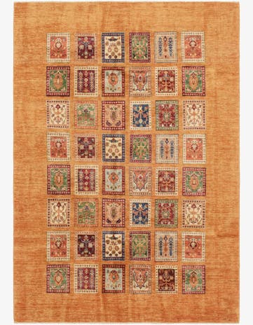 5' 9 x 8' 2 Hand Knotted Ariana Ziegler Rug