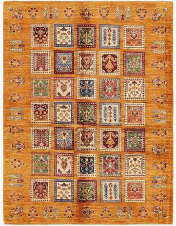 5' 3 x 6' 10 Hand Knotted Ariana Ziegler Rug