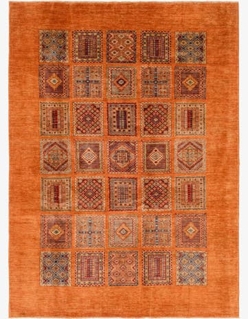 6' 9 x 9' 2 Hand Knotted Ariana Ziegler Rug