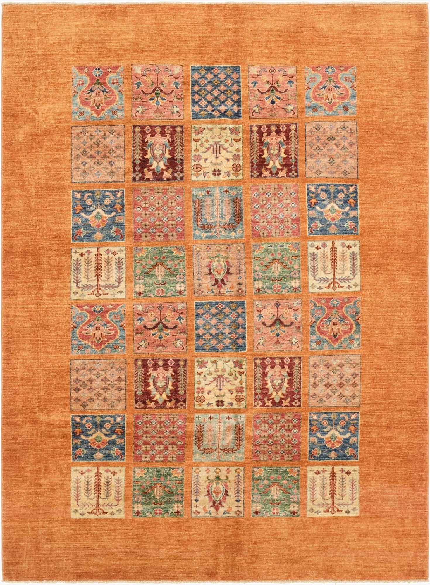 5' 9 x 7' 11  Hand Knotted Ariana Ziegler Rug