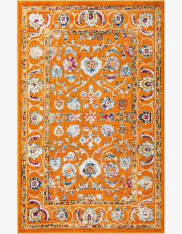 Orange Aurelia Rug