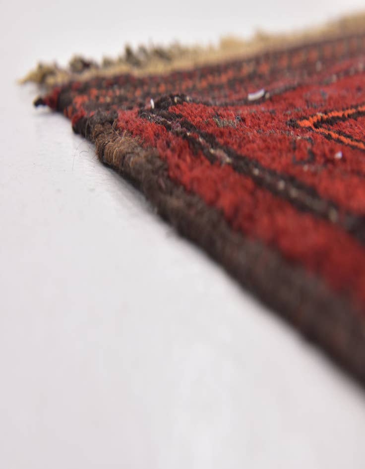 Detail image of 2' 8 x 4' Hand Knotted Balouch Persian Wool Rug