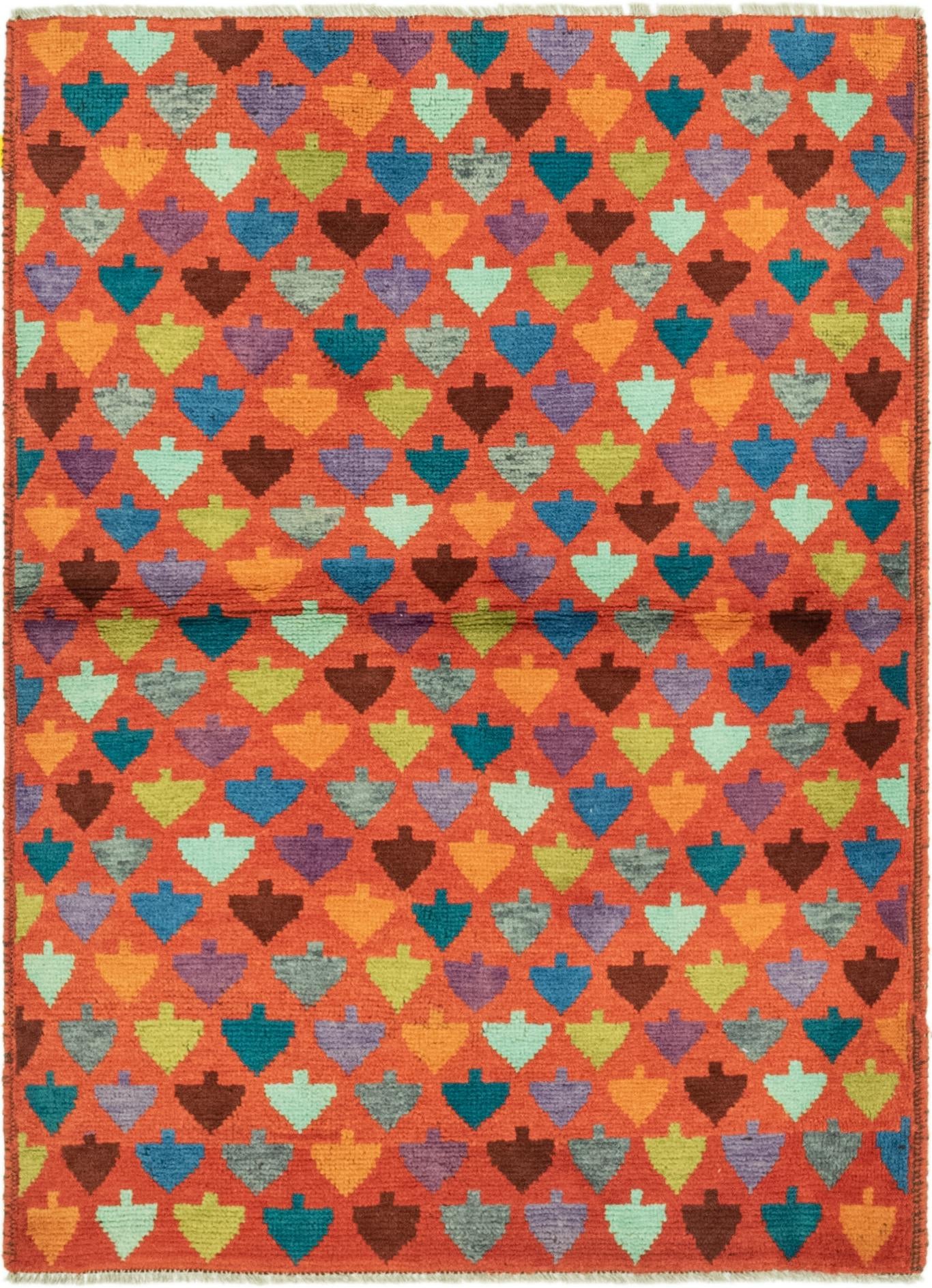 3' 6 x 4' 10 Hand Knotted Balouch Rug
