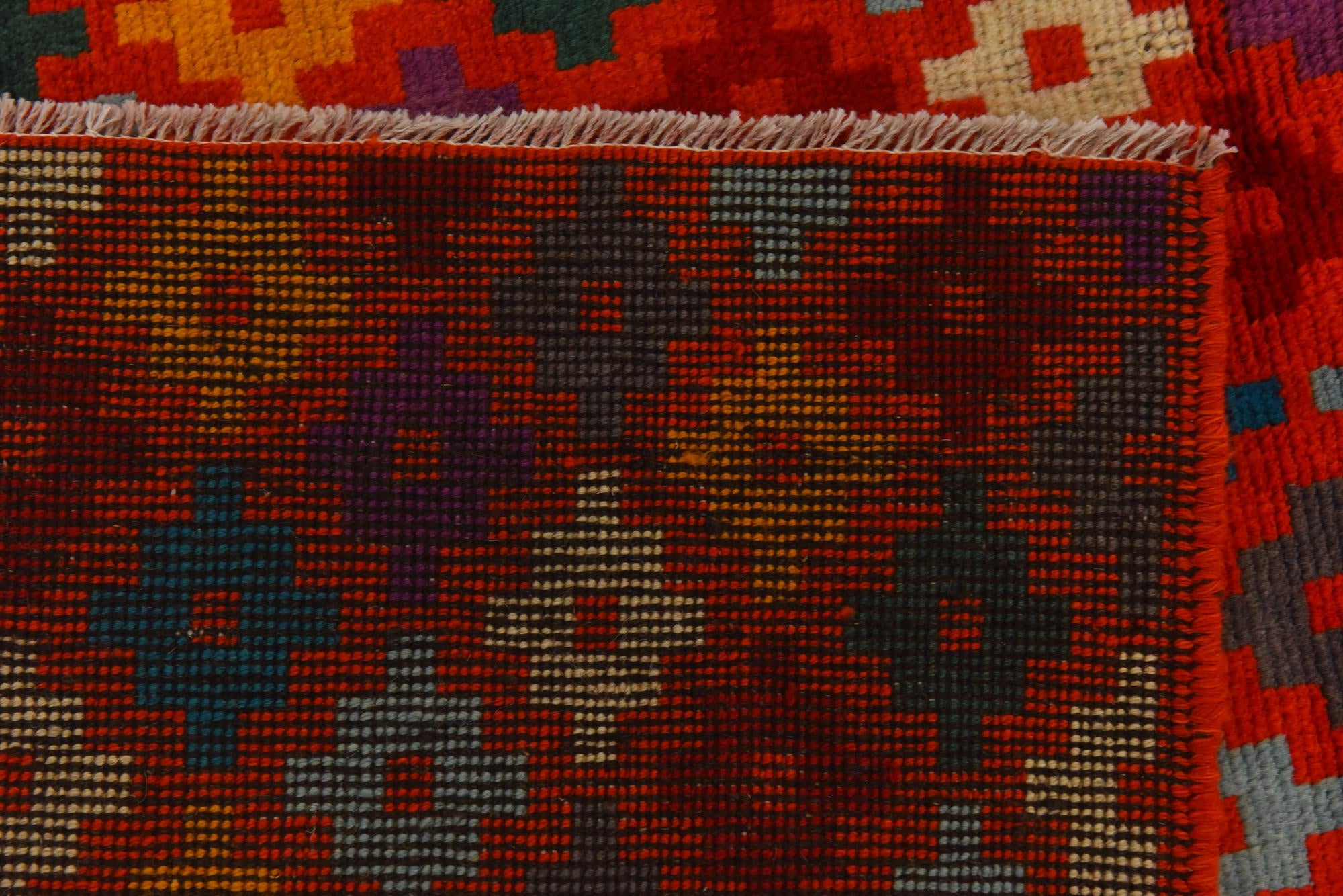 4' 11 x 6' 6 Hand Knotted Balouch Wool Rug