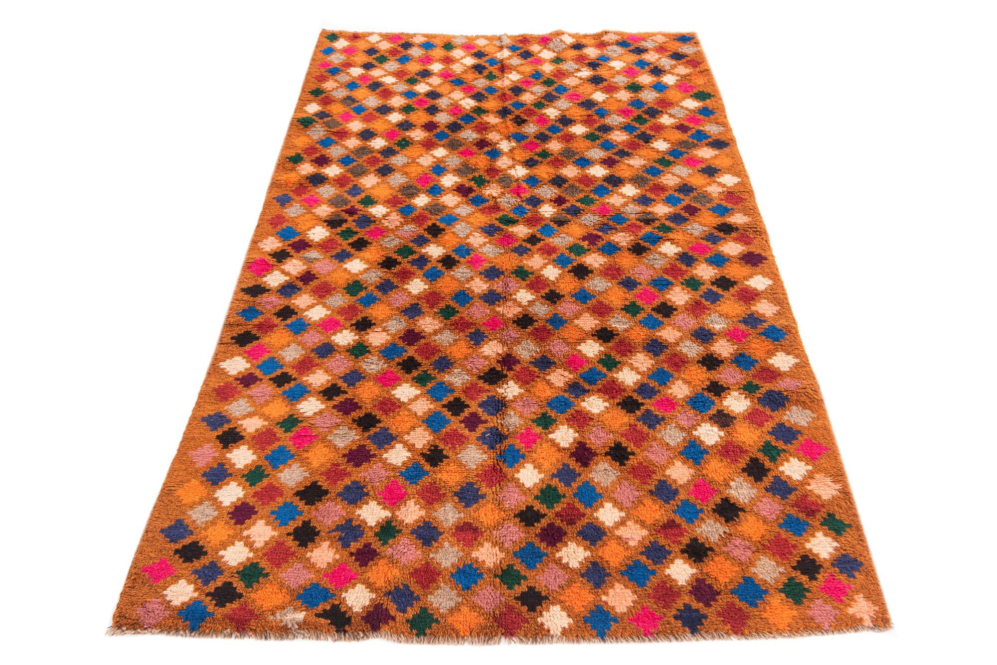 3' 9 x 6' 10 Hand Knotted Balouch Wool Rug