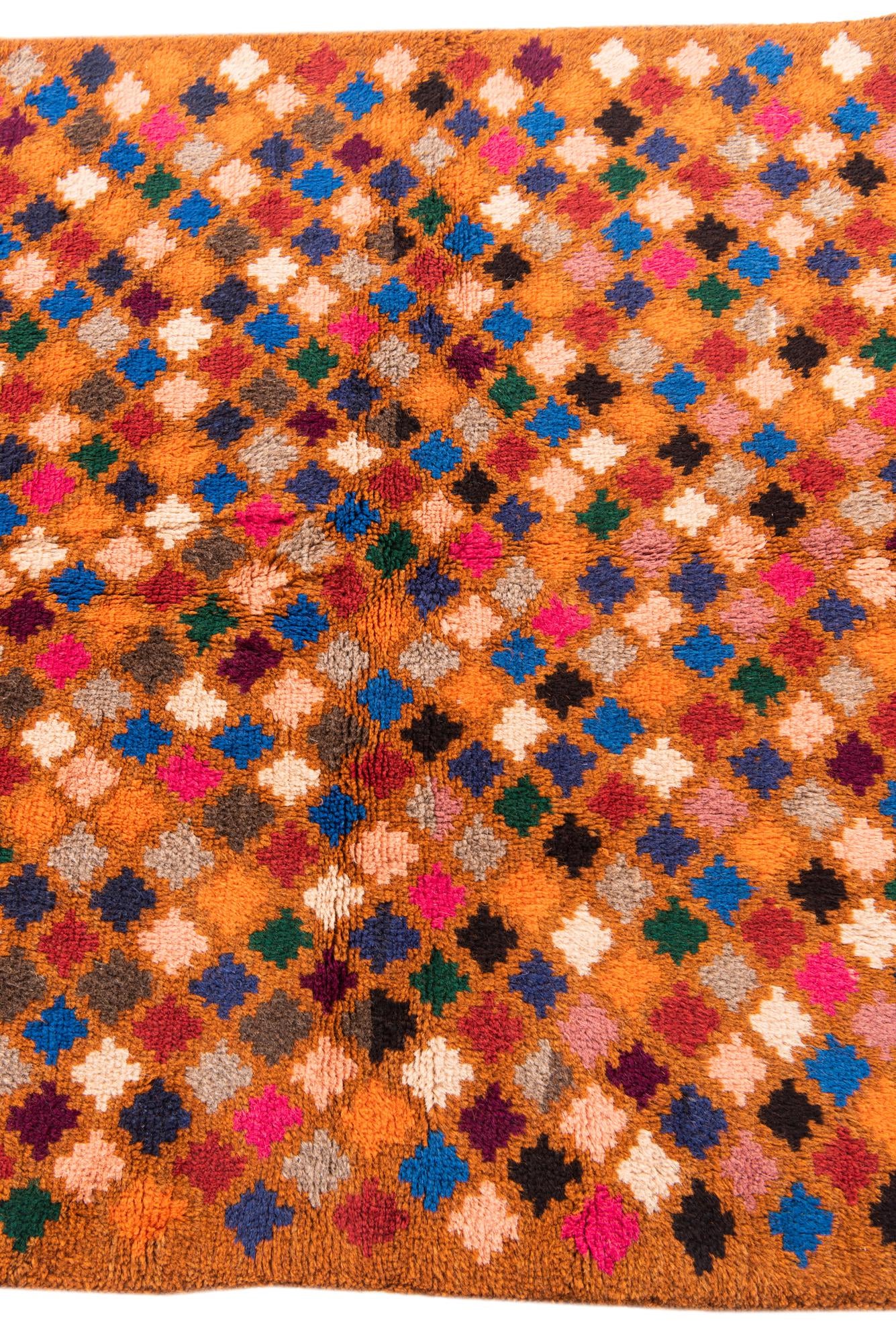 3' 9 x 6' 10 Hand Knotted Balouch Wool Rug