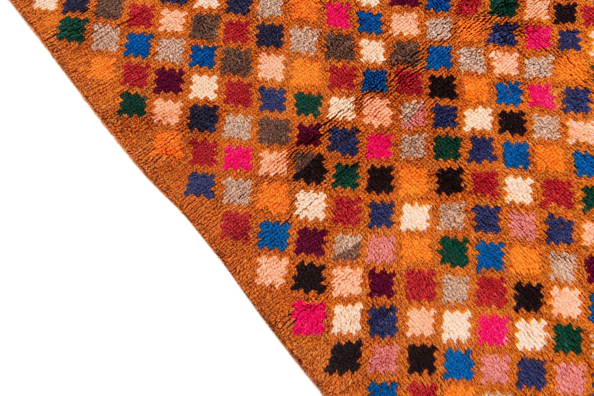 3' 9 x 6' 10 Hand Knotted Balouch Wool Rug