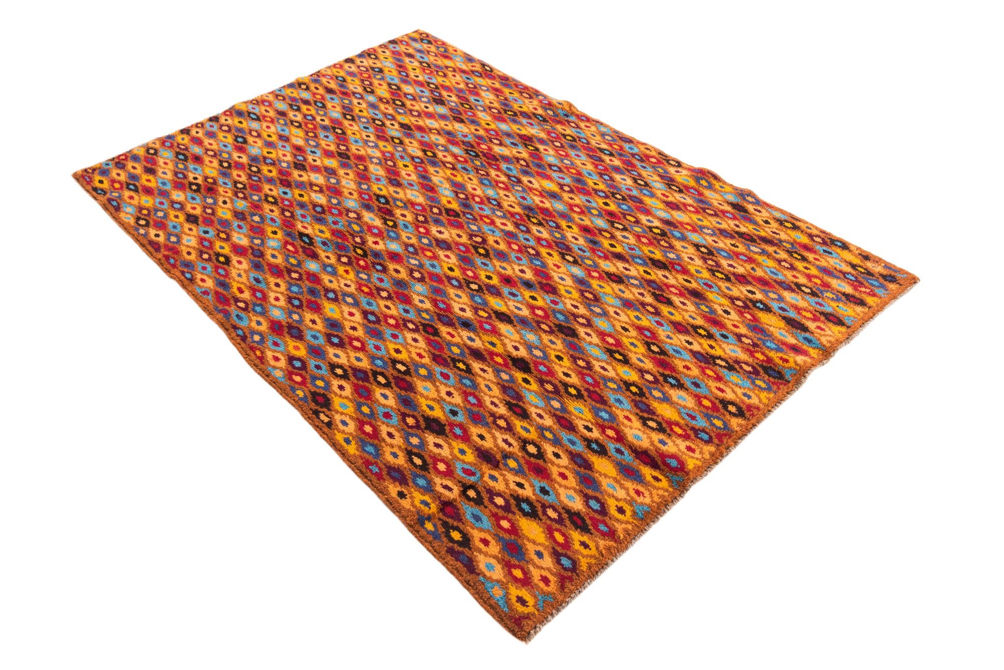 4' x 5' 10 Hand Knotted Balouch Wool Rug