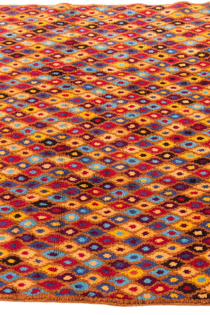 4' x 5' 10 Hand Knotted Balouch Wool Rug