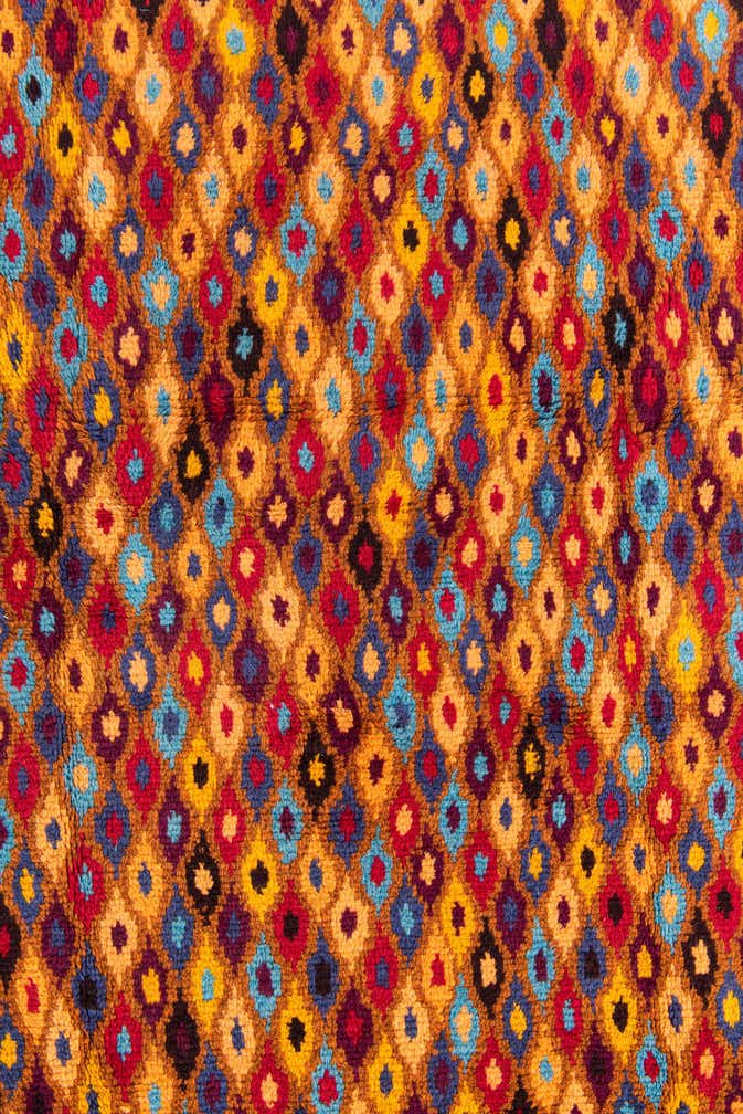 4' x 5' 10 Hand Knotted Balouch Wool Rug