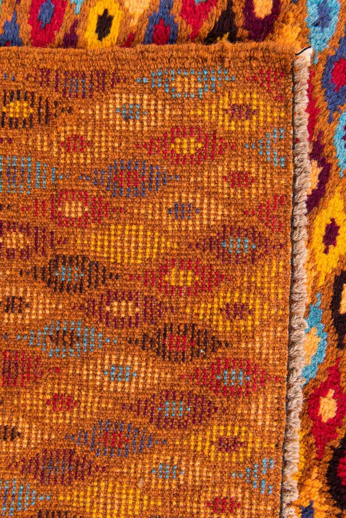 4' x 5' 10 Hand Knotted Balouch Wool Rug