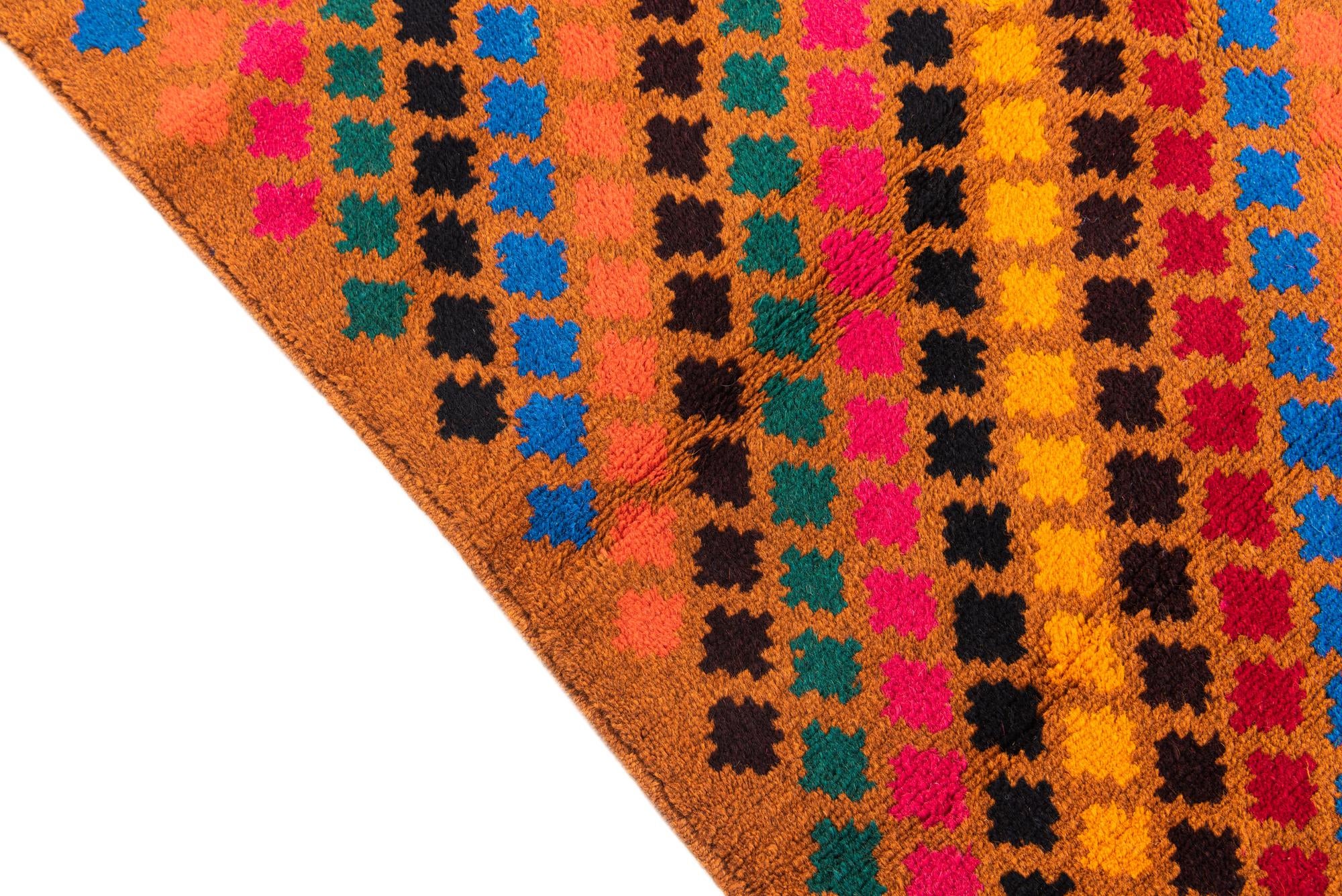 3' 9 x 6' Hand Knotted Balouch Wool Rug