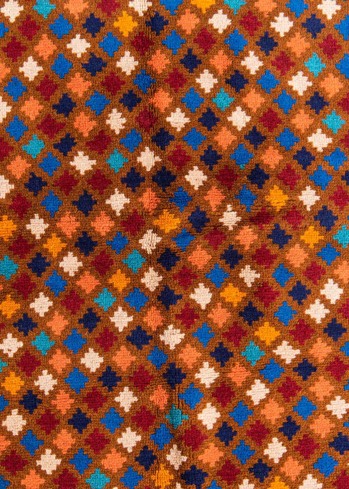 4' 1 x 6' Hand Knotted Balouch Wool Rug