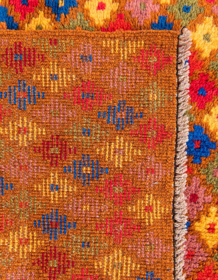 Detail image of 4' 1 x 5' 8  Hand Knotted Balouch Wool Rug