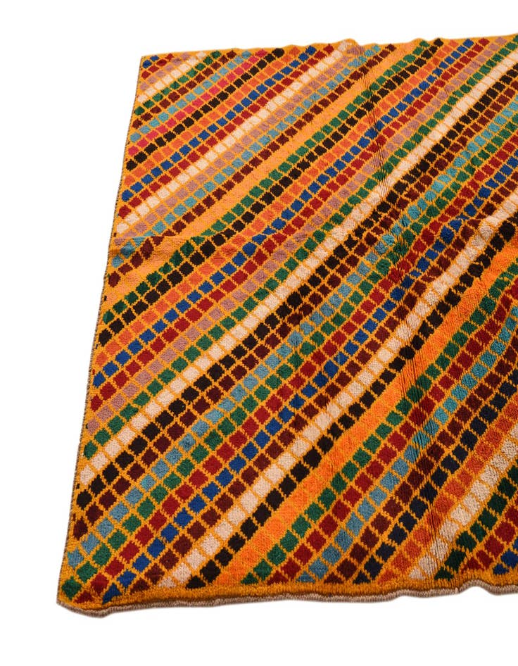 Detail image of 3' 10 x 5' 8 Hand Knotted Balouch Wool Rug