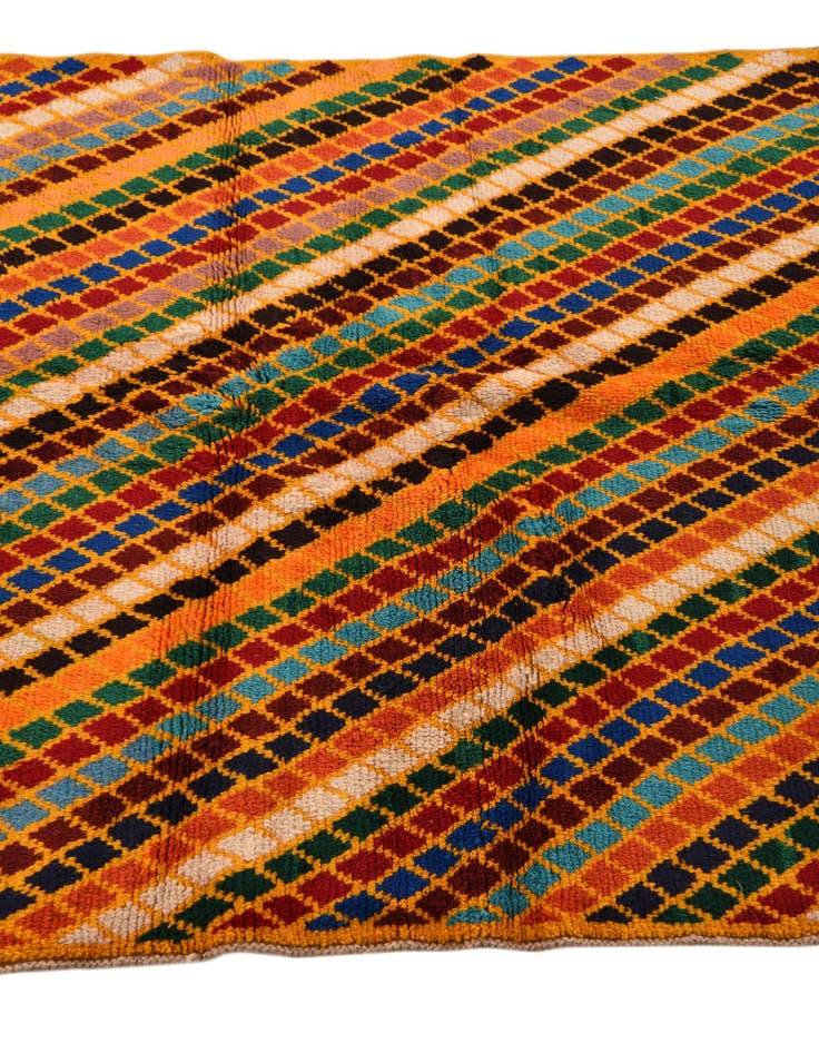 Detail image of 3' 10 x 5' 8 Hand Knotted Balouch Wool Rug