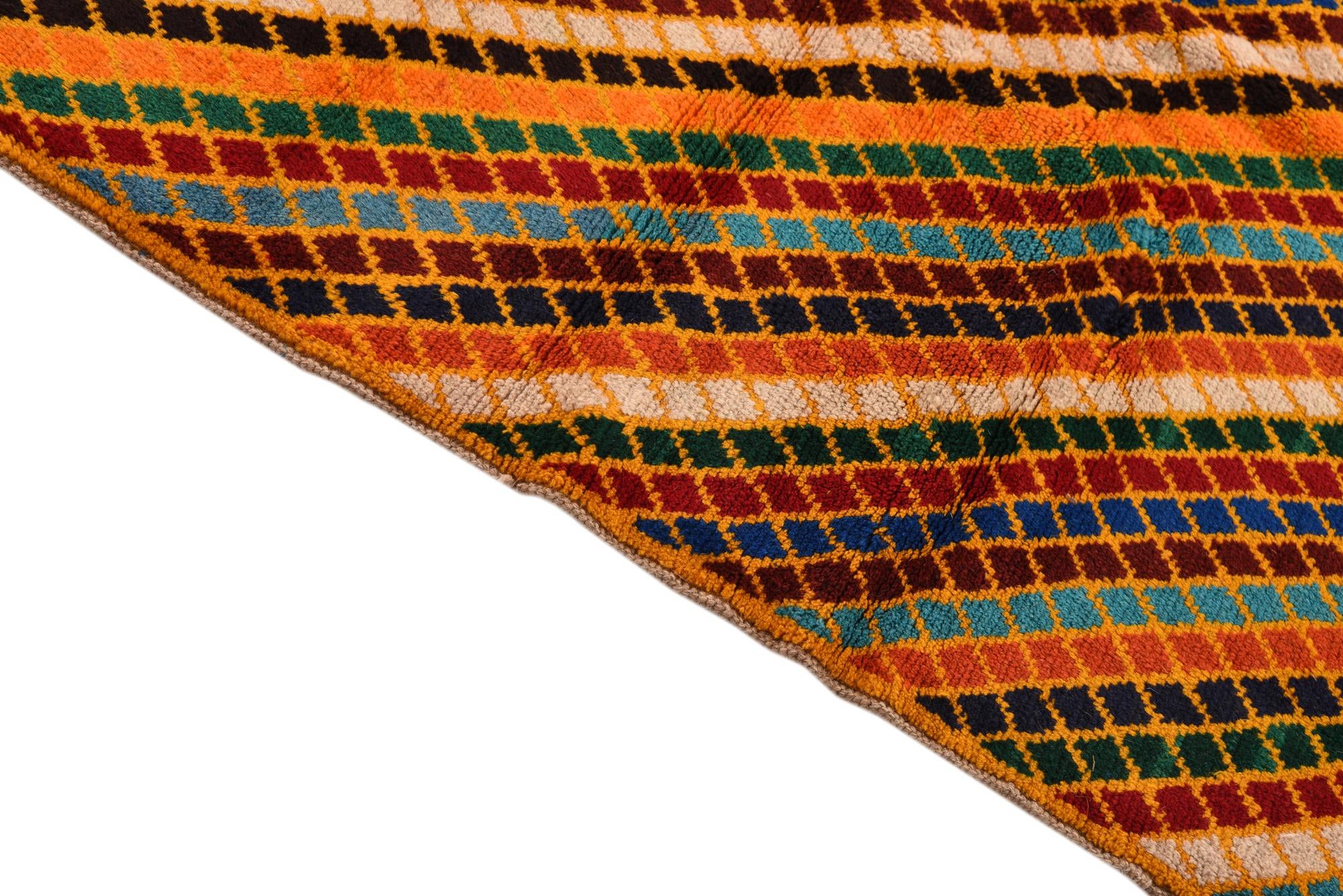 3' 10 x 5' 8 Hand Knotted Balouch Wool Rug