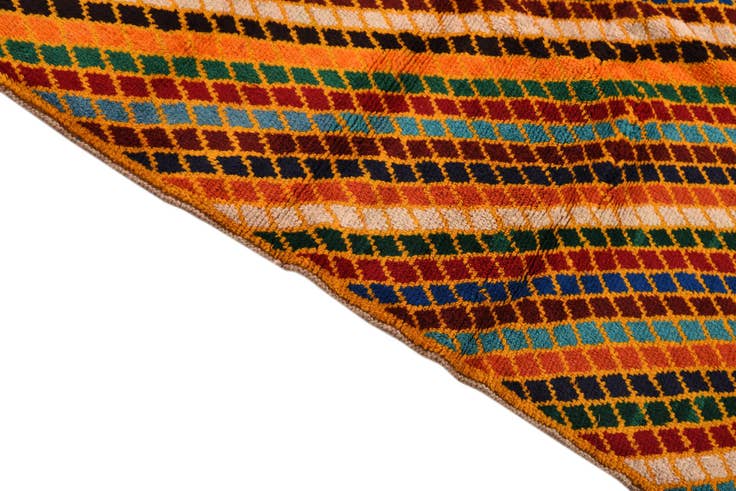 Detail image of 3' 10 x 5' 8 Hand Knotted Balouch Wool Rug