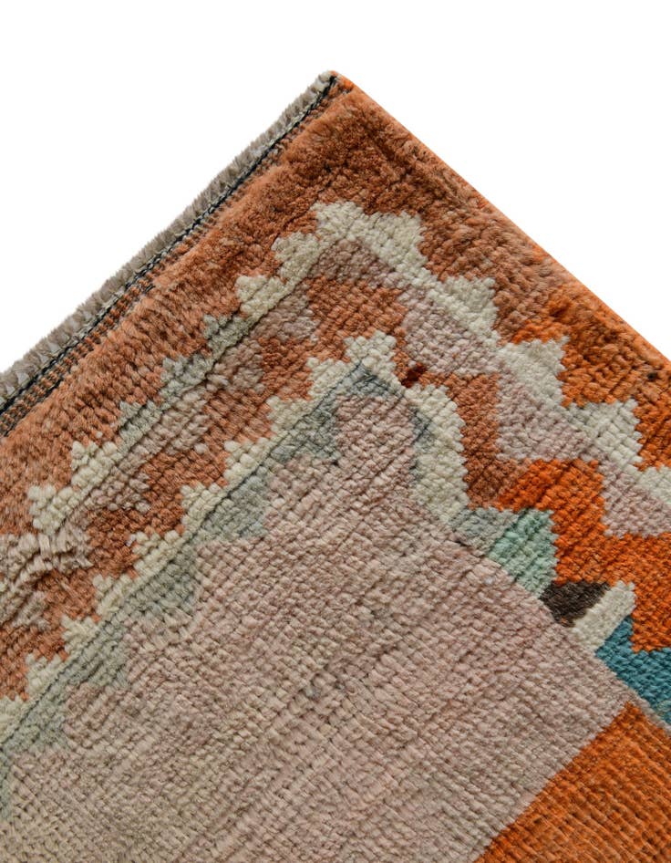 Detail image of 3' 1 x 5' Hand Knotted Balouch Wool Rug